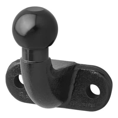 Abbildung von ProPlus 341210 Anhängerkupplungskugel Kugelkopf Ø50mm rechtwinklig schwarz 2 Loch Universal