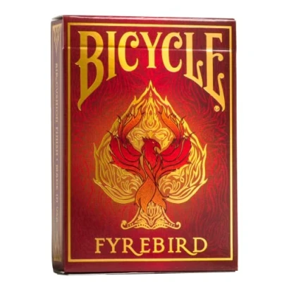 Abbildung von Bicycle® Creatives Spielkarten Fyrebird/ Hochwertiges Kartenspiel für Sammler und Design Fans/ Edles Kartendeck/ Etui mit Goldfolie/ Geschenkidee