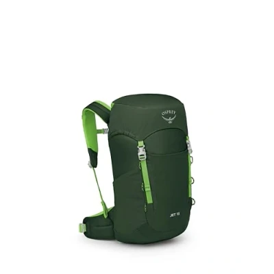 Abbildung von Osprey JET Wander Tagesrucksack für Kinder, Größe: One Size, green canopy limeline