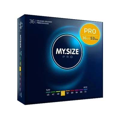 Abbildung von MY.SIZE PRO Kondom Größe 3, 53mm, 36 Stück Die neue Generation Kondome