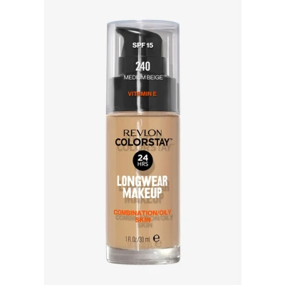 Abbildung von Revlon FOND DE Teint COLORSTAY Peaux Mixtes À Grasses N 320 TRUE beige Foundation N240 medium beige, Damen, Größe: 30 ml,