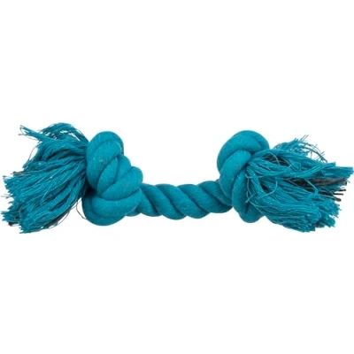 Abbildung von TRIXIE Spieltau für Hunde, petrol, 20 cm, 3271, Baumwollgemisch, zum Apportieren und Tauziehen