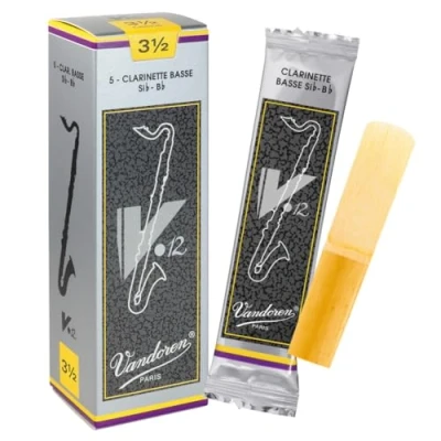 Abbildung von Vandoren CR6235 V12 Blätter für Bassklarinette (Stärke 3,5), 5 Stück