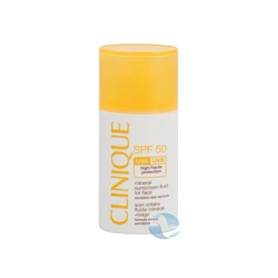 Abbildung von Clinique SPF50 Mineral Fluid FOR FACE Sonnenschutz, Größe: 30 ml,
