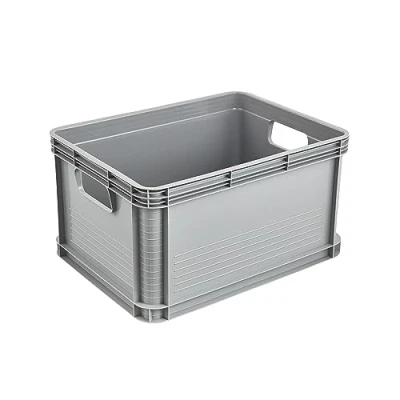 Abbildung von keeeper Transportbox, Stapelbar, Polypropylen, 20 l, Robert, Nordic Grey