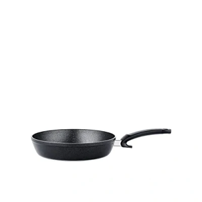 Abbildung von Fissler Adamant Comfort / Aluminium Pfanne (32 cm) große Bratpfanne beschichtet, antihaftend, kratzfest Induktion, Anthrazit