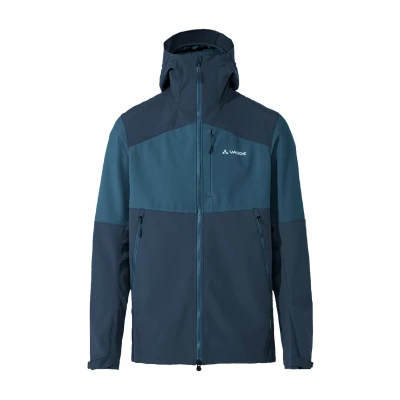 Abbildung von Vaude Roccia Softshelljacke, Herren, Größe: Large, Dark sea uni