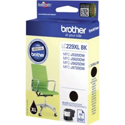 Abbildung von Brother Original Tintenpatrone schwarz (für MFC J5320DW, J5620DW, J5625DW, J5720DW) LC229XLBK Standard