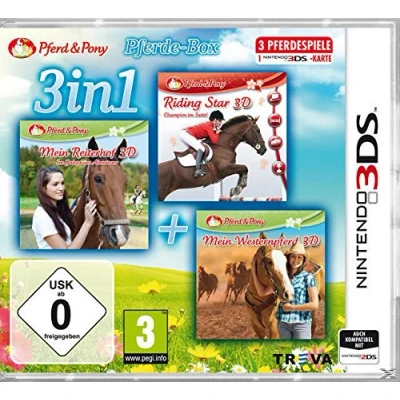 Abbildung von 3 in 1 Pferd &amp; Pony Pferde Box (Riding Star/Mein Reiterhof 3D/Mein Westernpferd 3D)