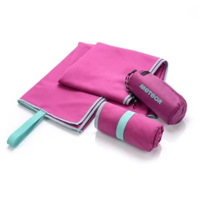 Abbildung von meteor Sport tücher handtücher L XL XXL Größen 9 Farben Ultra leicht Microfaser Handtuch saugfähig Fitnes Reisehandtuch Sauna Badetuch Strand