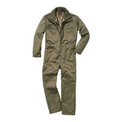 Abbildung von Brandit Panzerkombi Einteiler Winter Overall incl. herausnehmbarem Thermo Unterziehkombi, Gr.XXL, Oliv