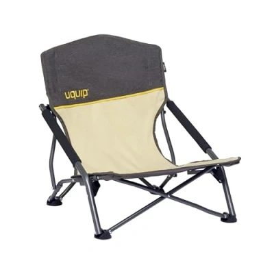 Abbildung von Uquip Strandstuhl Sandy Campingstuhl Faltstuhl Klappstuhl Faltbar Niedrig 120 kg Sand