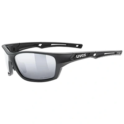 Abbildung von Uvex Unisex Sportstyle 232 P Sportbrille (1er Pack), Black Mat/Silver