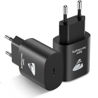 Abbildung von 25W USB C Adapter, 2 Packs Ladegerät für iPhone 16/15/15 Pro/15 Pro Max/ 14 13 12 11 Samsung iPad, Charger Schnellladegerät Netzteil Stecker Ladeadapter Netzstecker Ladestecker