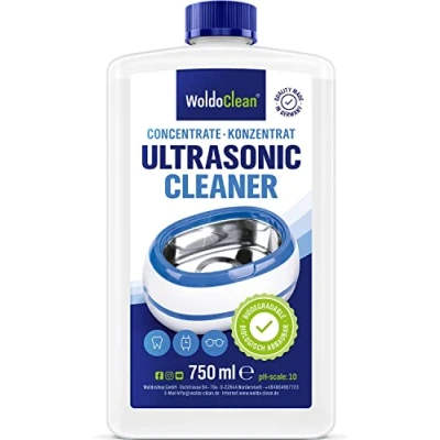 Abbildung von Ultraschallreiniger Konzentrat 750ml Reinigungsflüssigkeit für Ultraschallgeräte Brillen, Schmuck, Silber, Münzen &amp; Uhren