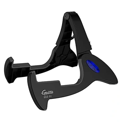 Abbildung von Guitto GGS01B Rabbit Stand Foldable for Guitar and Bass