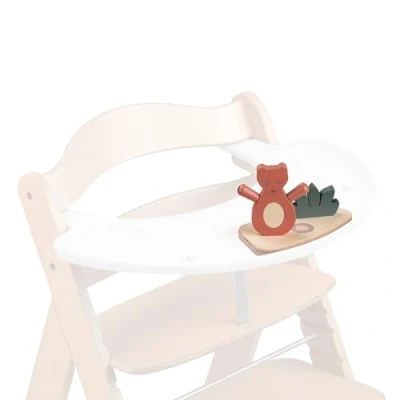 Abbildung von hauck Baby Spielzeug Play Shaking S für Alpha Tray &amp; Arketa Holzhochstühle Alpha+, Beta+ Arketa, 6 M+, FSC® Zertifiziertes Holz, Fördert Auge Hand Koordination Motorik