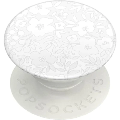 Abbildung von PopSockets: PopGrip Ausziehbarer Sockel und Griff mit einem Austauschbarem Top für Smartphones Tablets Blanc Fresh