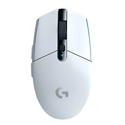 Abbildung von Logitech G305 LIGHTSPEED kabellose Gaming Maus mit HERO 12K DPI Sensor, Wireless Verbindung, 6 programmierbare Tasten, 250 Stunden Akkulaufzeit, Leichtgewicht, PC/Mac Weiß