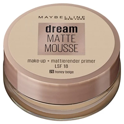 Abbildung von Maybelline New York Make Up, Dream Matte Mousse Mattierend, Nr. 26 Honey Beige