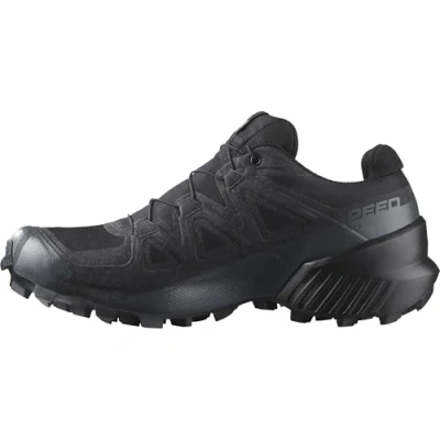 Abbildung von Salomon Speedcross Gore Tex Wasserdichte Damen Trail Laufschuhe, Wetterschutz, Aggressiver Grip, Präzise Passform, Black, 42