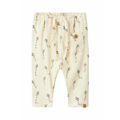 Abbildung von NAME IT Baby Mädchen Nbfgago Slim Lil Noos Leggings, Turtledove/AOP:Heart, 86 EU