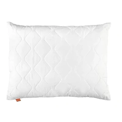 Abbildung von sleepling Basic 100 Kopfkissen, Polster, 70 x 90 cm, Ökotex, waschbar bis 60 Grad, Made in EU, Füllmengengarantie, Größengarantie, weiß