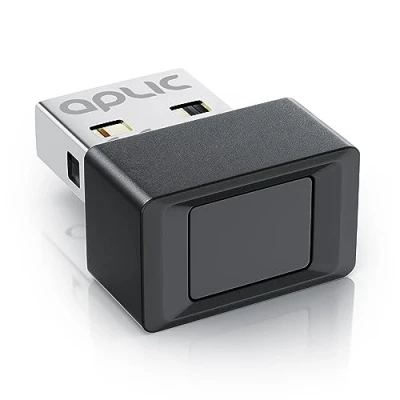 Abbildung von CSL USB Fingerabdrucksensor Fingerabdruckleser Fingerprint Reader Windows 8 10 11 Hello unterstützt bis zu IDs Plug &amp; Play Finger Scanner