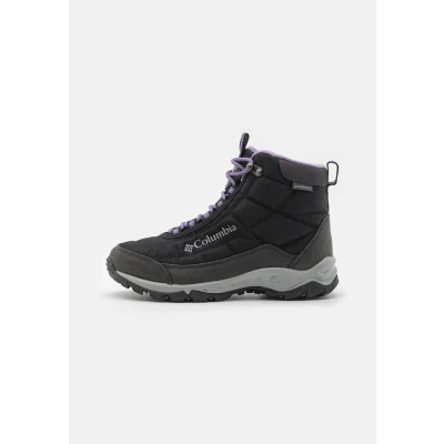 Abbildung von Columbia FIRECAMP BOOT Snowboot/Winterstiefel, Damen, Größe: 38.5, Black/plum purple Schuhe