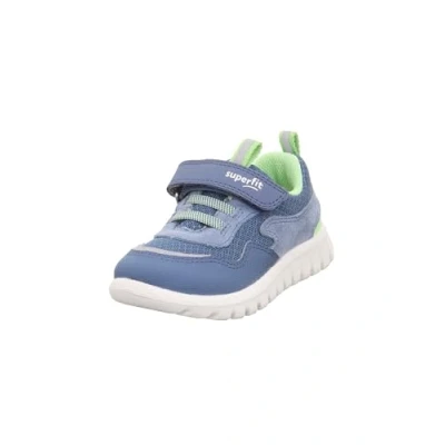 Abbildung von Superfit SPORT7 Mini Sneaker, BLAU/HELLGRÜN 8000, 21 EU