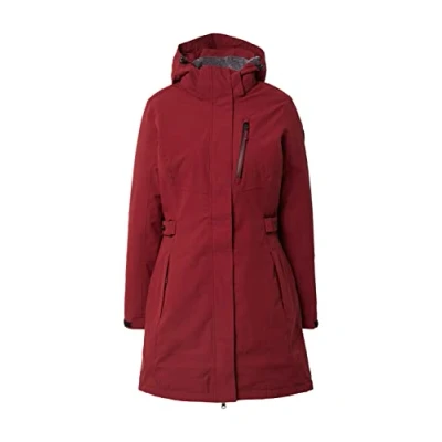 Abbildung von killtec Damen Funktionsparka/Parka mit abzippbarer Kapuze KOW 165 WMN PRK, weinrot, 42, 37726 000