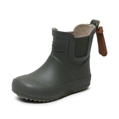 Abbildung von Bisgaard Jungen Unisex Kinder Baby Rubber Fashion Boot, Olive, 22 EU