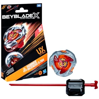 Abbildung von Beyblade X Hammer Incendio 3 70H Starter Pack Kreisel und