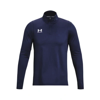 Abbildung von Under Armour Challenger Langarmshirt, Herren, Größe: Medium, Midnight navy white