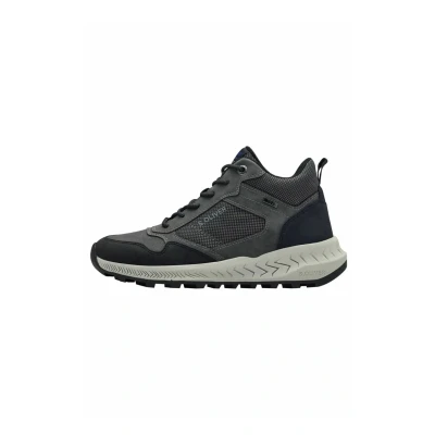 Abbildung von s.Oliver Herren Sneaker hoch mit Fütterung Wasserabweisend Freizeit, Schwarz (Black Comb.), 43 EU