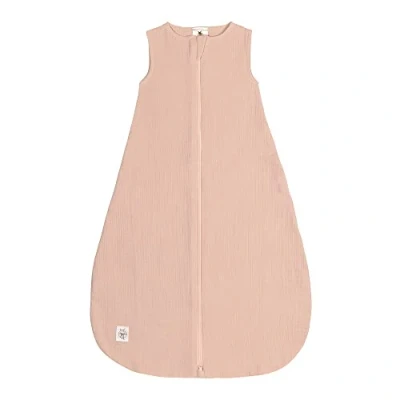Abbildung von LÄSSIG Baby Sommerschlafsack ohne Ärmel Muslin Baumwolle GOTS zertifiziert unisex/Muslin Sleeping Bag powder pink, Größe 74/80 7 12 Monate