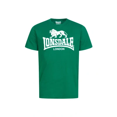Abbildung von Lonsdale London Herren Logo T Shirt, Grün, L