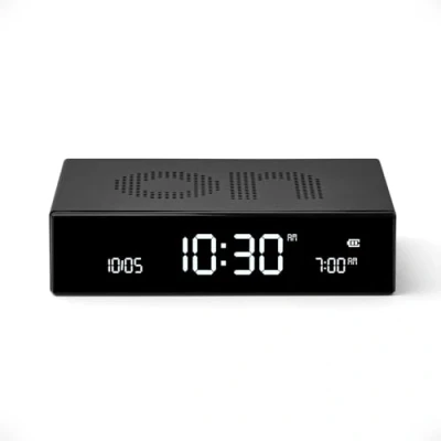 Abbildung von Lexon Flip Premium Reversibler LCD Radiowecker Schwarz