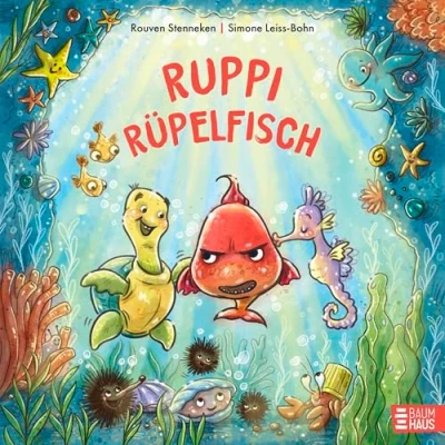 Abbildung von Ruppi Rüpelfisch: Streit unter Kindern? Dieses musikalische Bilderbuch hilft beim Versöhnen für Kita &amp; zuhause