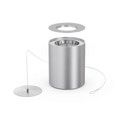 Abbildung von höfats Bio Burner Spin 1200 inklusive Eco Ring ersetzt Gelbrennstoffdose von 120 ermöglicht Gebrauch flüssig Bioethanol längere Brenndauer und hellere Flamme