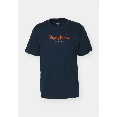 Abbildung von Pepe Jeans EGGO Tshirt print, Herren, Größe: Large, Dulwich blue