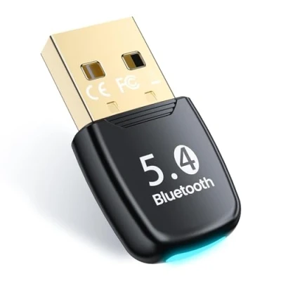 Abbildung von NEUTYPECHIC Bluetooth Adapter PC 5.4, Dongle mit Windows8.1/10/11, USB für Laptop/Tastatur/Maus/Tablet/Kopfhörer/Handy, Plug &amp; Play, 7 Geräte Gleichzeitig Verbinden