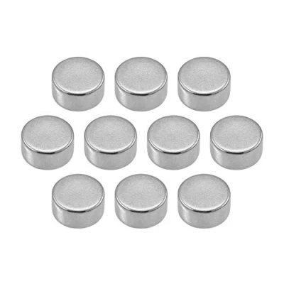 Abbildung von Connex Neodym Scheibenmagnet Ø 10 x 5 mm Stück im praktischen Set Extra starker Magnet 3,5 kg Haftkraft Für Haushalt, Werkstatt &amp; Hobby / Powermagnet Mini DY7100002