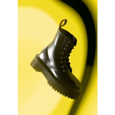 Abbildung von Dr. Martens Jadon Schnürstiefelette Black, Damen, Größe: 48, Black Schuhe
