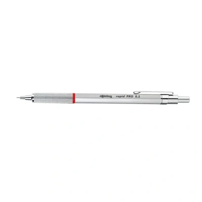 Abbildung von rOtring Rapid PRO Druckbleistift 0,5 mm Silberfarbener Schaft