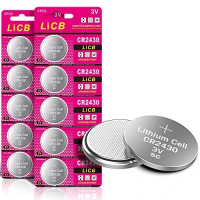 Abbildung von LiCB 10 Stück CR2430 3V Lithium Knopfzellen CR 2430 Batterien