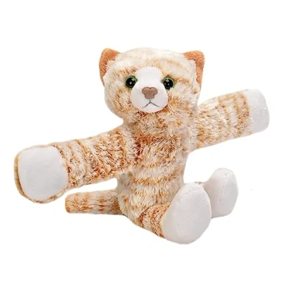 Abbildung von Wild Republic 19566 Huggers Schnapparmband Kuscheltier, Plüschtier, Katze 20 cm