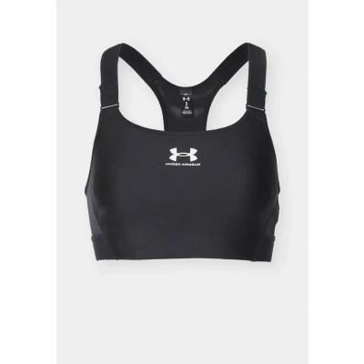 Abbildung von Under Armour Heatgear HIGH Sportbh mit starker Stützkraft, Damen, Größe: XS, Black/white