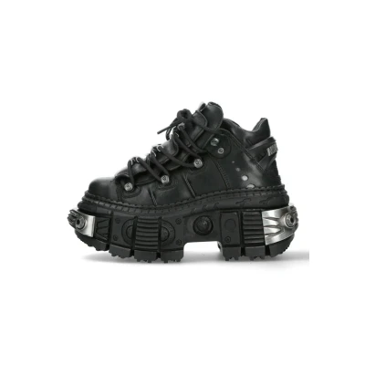 Abbildung von New Rock WALL106S10 Sneaker high, Größe: 37, Schwarz Schuhe