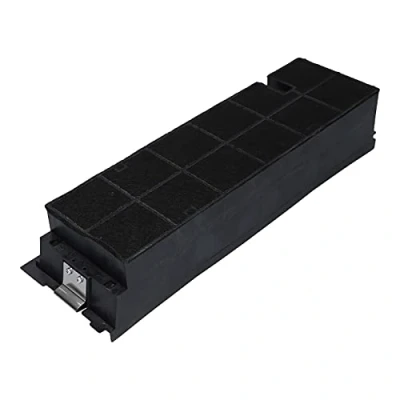 Abbildung von LUTH Premium Profi Parts Aktivkohlefilter für Dunstabzugshaube Typ60 kompatibel u.a. AEG Electrolux 4055356002 9029801199 Bauknecht 484000008973 AMC100 372x114mm